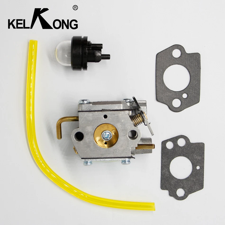 KELKONG OEM для Walbro WT-827 / WT827 Карбюратор Carb Ryobi & Ryan триммеры Zama C1U-P10A C1U-P14A WT-454 WT-539 105R 132R