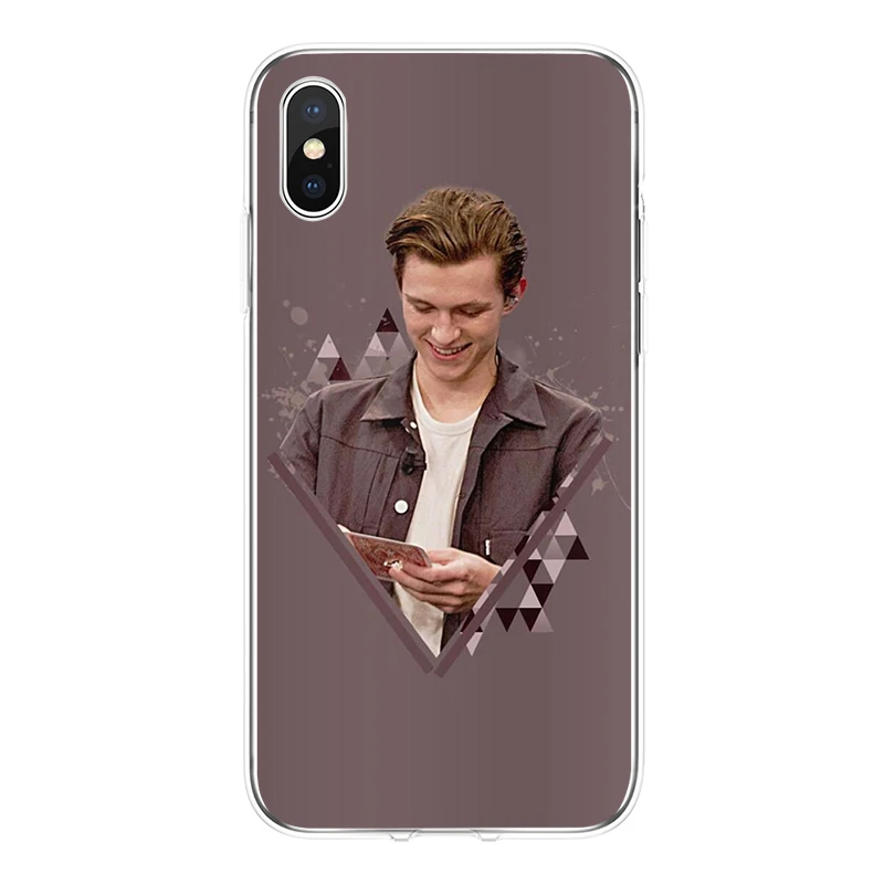 Marvel Spider Man том Холланд для iPhone XS Max чехлы телефонов высококачественные