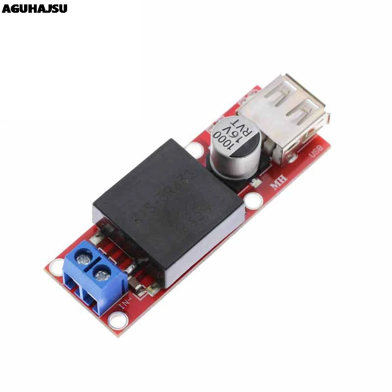 Понижающий USB-преобразователь 5 В 7-24 до 3 А модуль KIS3R33S KIS-3R33S | Электронные