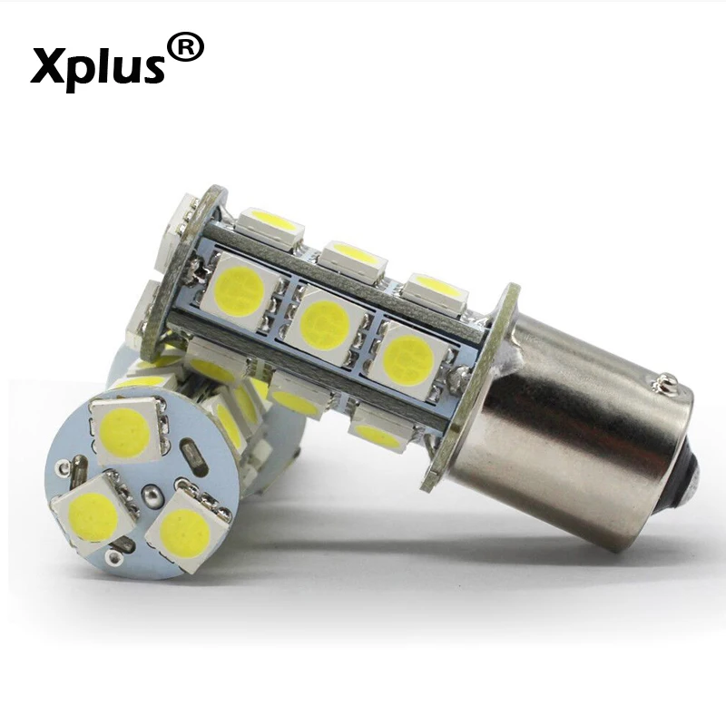 Xplus 2 шт. 1156 P21W 1157 BA15D P21/5 Вт 18SMD 5050 тормозной светильник Поворотная сигнальная лампа