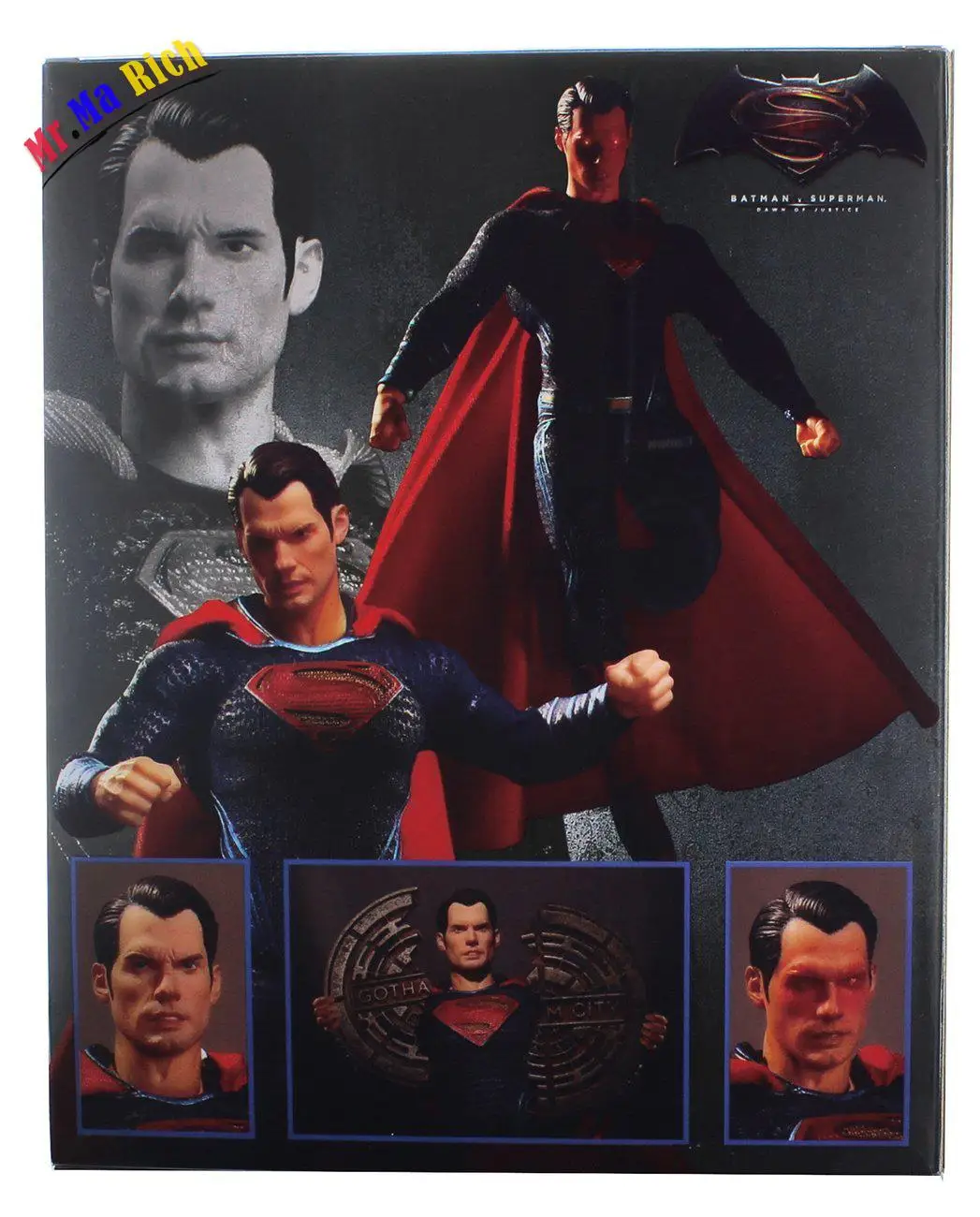Mezco Бэтмен против Супермена Uno: 12 цветов Супермен 6 5 дюйма фигурка|action figure|figure