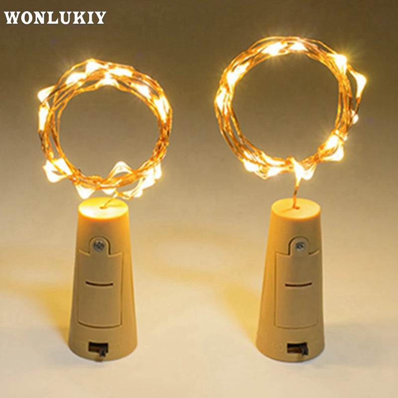 Светодиодная гирлянда из медной проволоки 10 шт. 2 м|fairy lights|string fairy lightsfairy string lights |