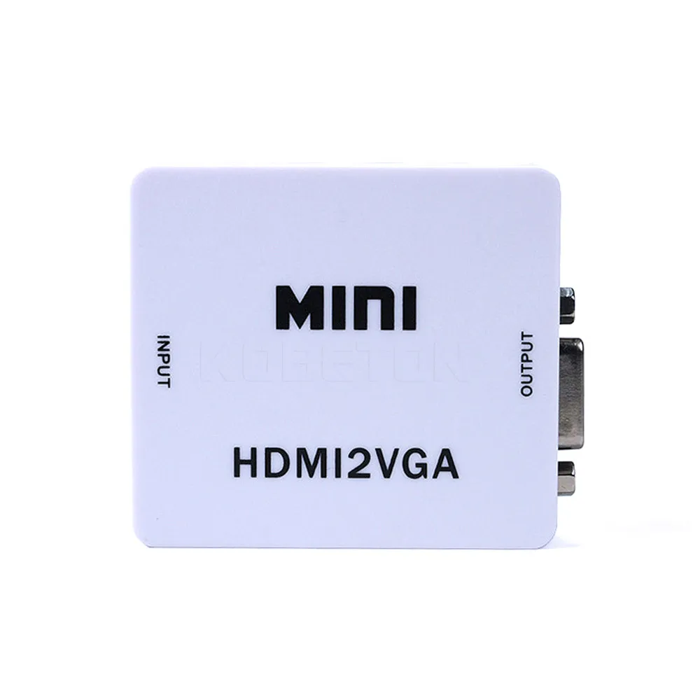 Мини адаптер 1080P с аудио кабелем для ПК ноутбука к HDTV проектору HDMI Совместимость