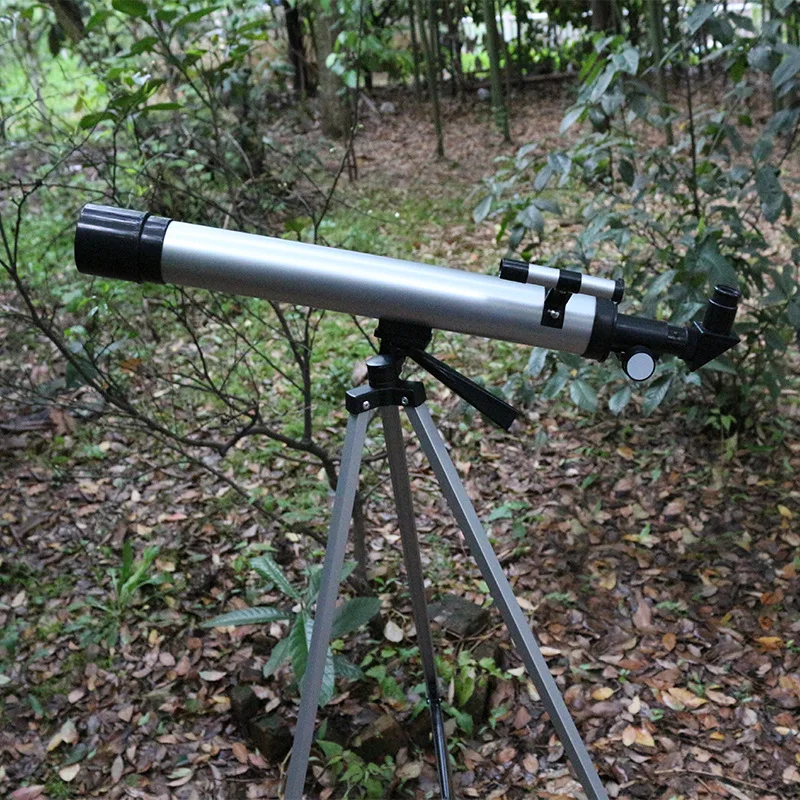 HD астрономический телескоп Finderscope Портативный штатив мощный наземный