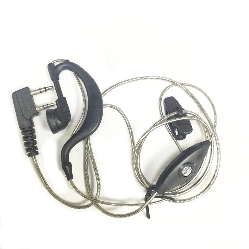 

Gray Aluminum Foil Headphones for baofeng UV5R UV5RA UV5RB UV5RC UV5RE for kenwood TK3107 TK3207 radios