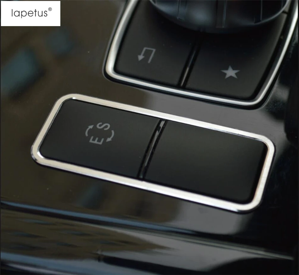 Аксессуары Lapetus для Mercedes Benz E CLASS W212 Sedan 2011 2015 средняя консоль ES Кнопка рамка