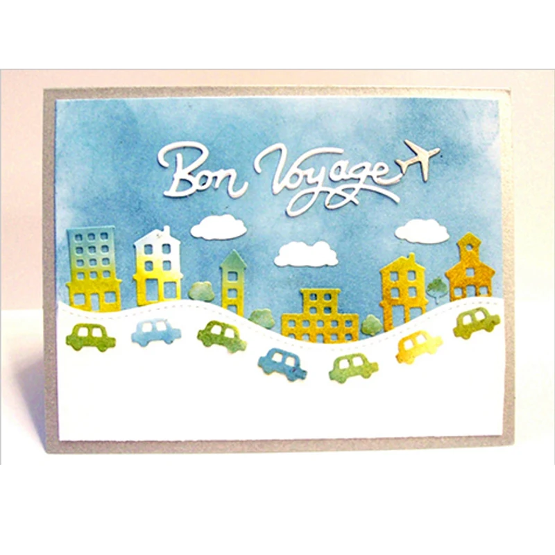 Глобус/Hello Bon Voyage наборы металлические режущие штампы для DIY скрапбукинга