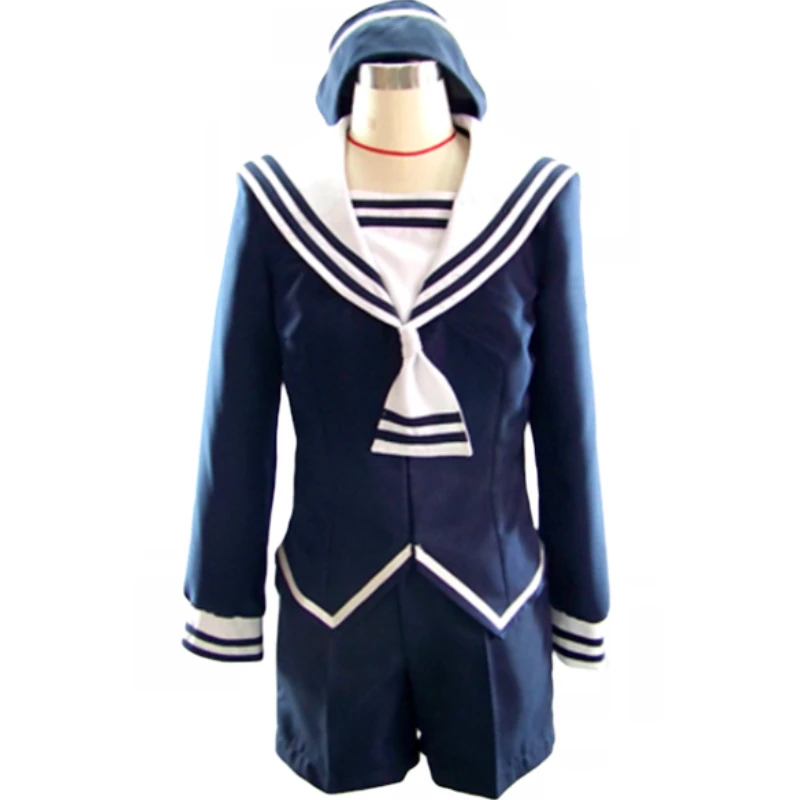 Disfraz de Anime Fruits Basket Sohma momiji, abrigo personalizado, pantalones cortos, pajarita y sombrero, 2019