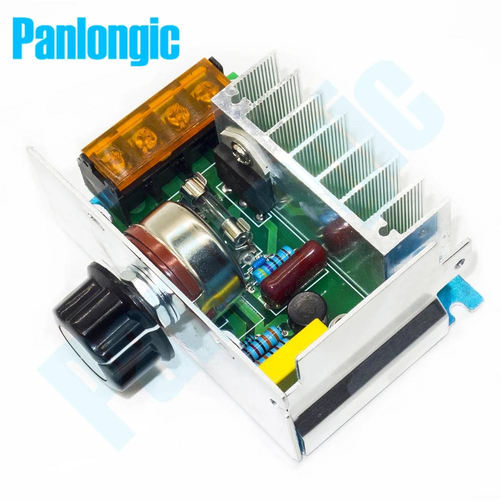 Регулятор скорости Panlongic 41A 220 В 4000 Вт регулятор напряжения SCR диммеры