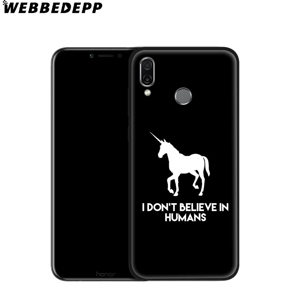 Мягкий чехол WEBBEDEPP Running Horse для Huawei Mate Honor 20 6A 7A 7C 7X 8 9 9X 10 View Lite Pro 30 |