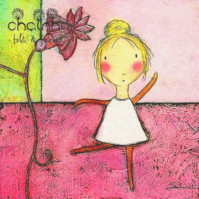 Окрашенная вручную ткань из хлопка и льна для рукоделия шитье Квилтинг женское