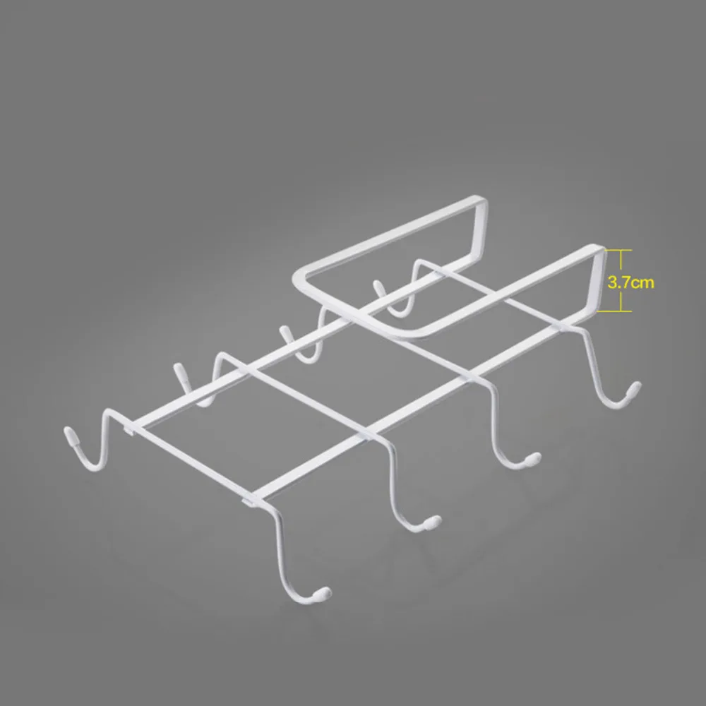 Кухонная стойка для хранения шкаф с подвесной полкой-крюком вешалка посуды