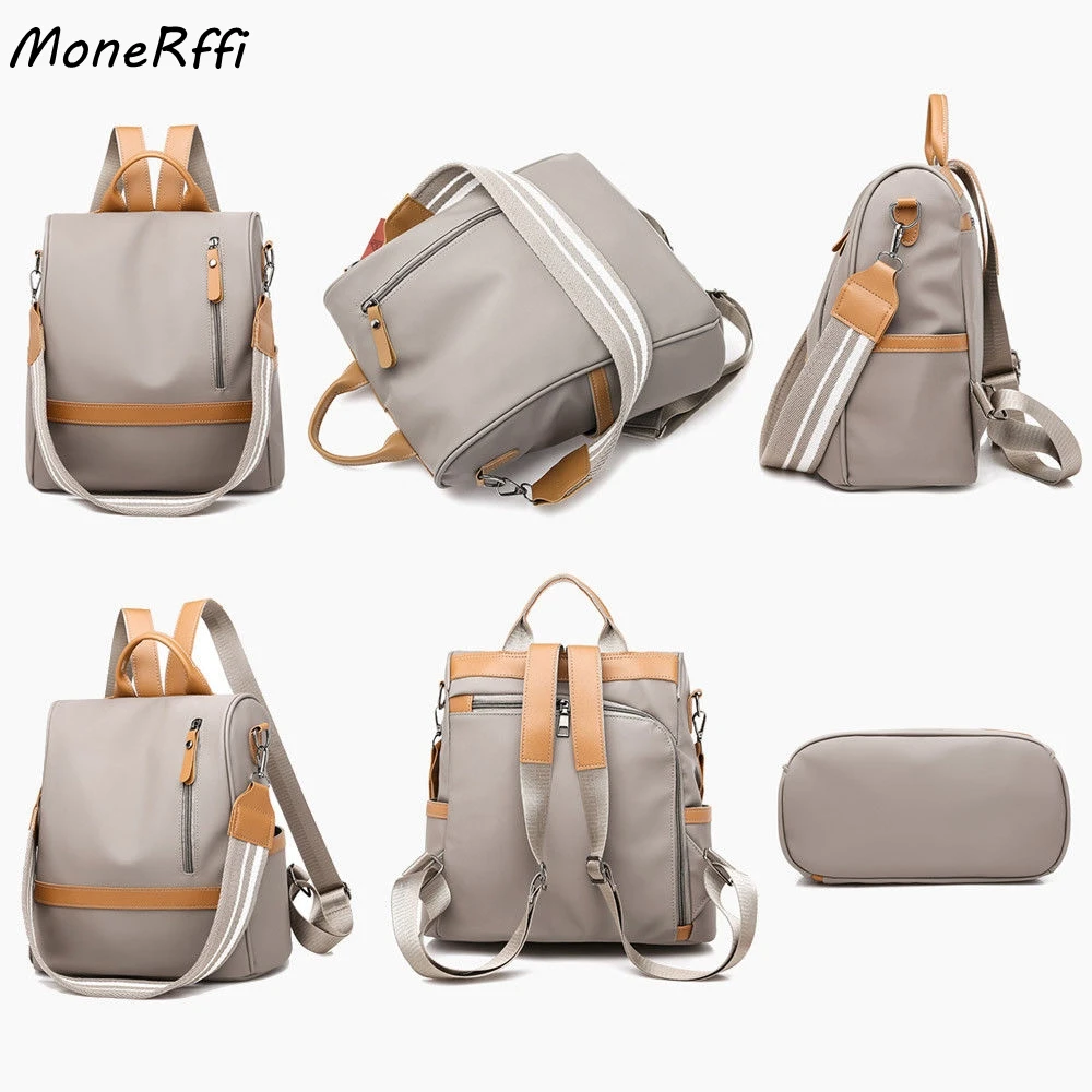 MoneRffi, рюкзак, Повседневный, модный, женский, для отдыха, многофункциональный, большой, вместительный, женский, Flexo, сумка, студенческие рюкзаки, Прямая поставка