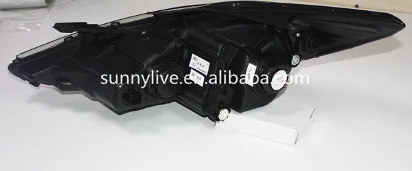 2009-2014 год для Hyundai Sonata YF Соната i45 Ангельские глазки LED Фары автомобиля Налобные