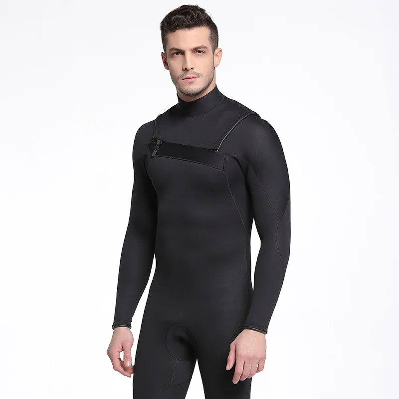 Профессиональный мужской зимний купальник с длинным рукавом 2021 тепловой