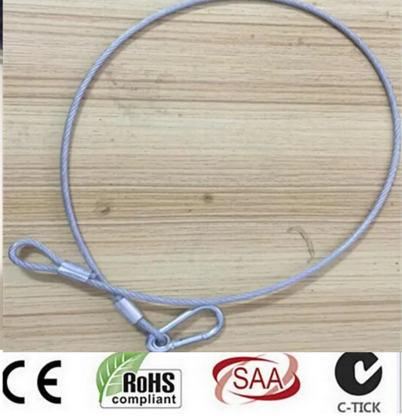 5 шт./лот низкая цена хорошее качество 85 см стальная проволока световой трос