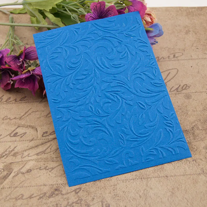 

ZFPARTY Leaves Plastic Embossing Folders for DIY Scrapbooking Paper Craft/Card Making Decoration Supplies