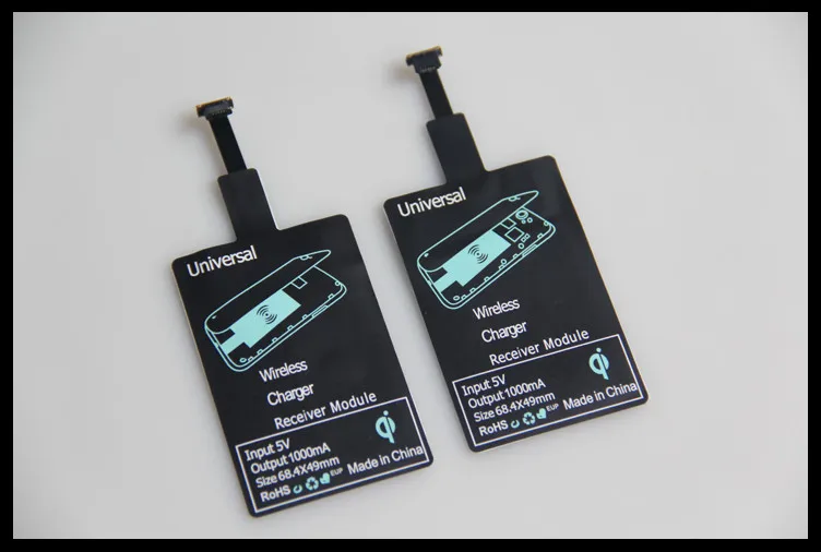 Android Micro USB Универсальное Qi Беспроводное зарядное устройство приемник зарядный
