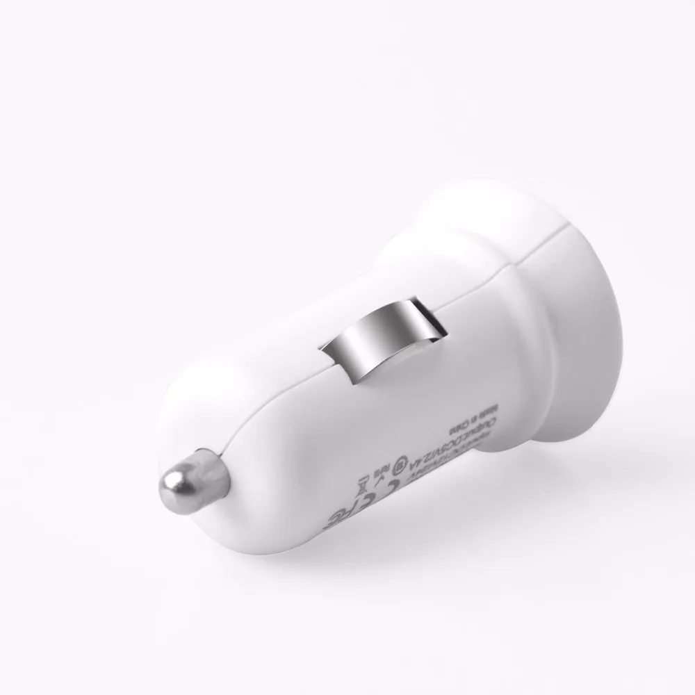 Автомобильное зарядное устройство FONKEN USB 5 V 2.4A Dual мини корпус 2 порта