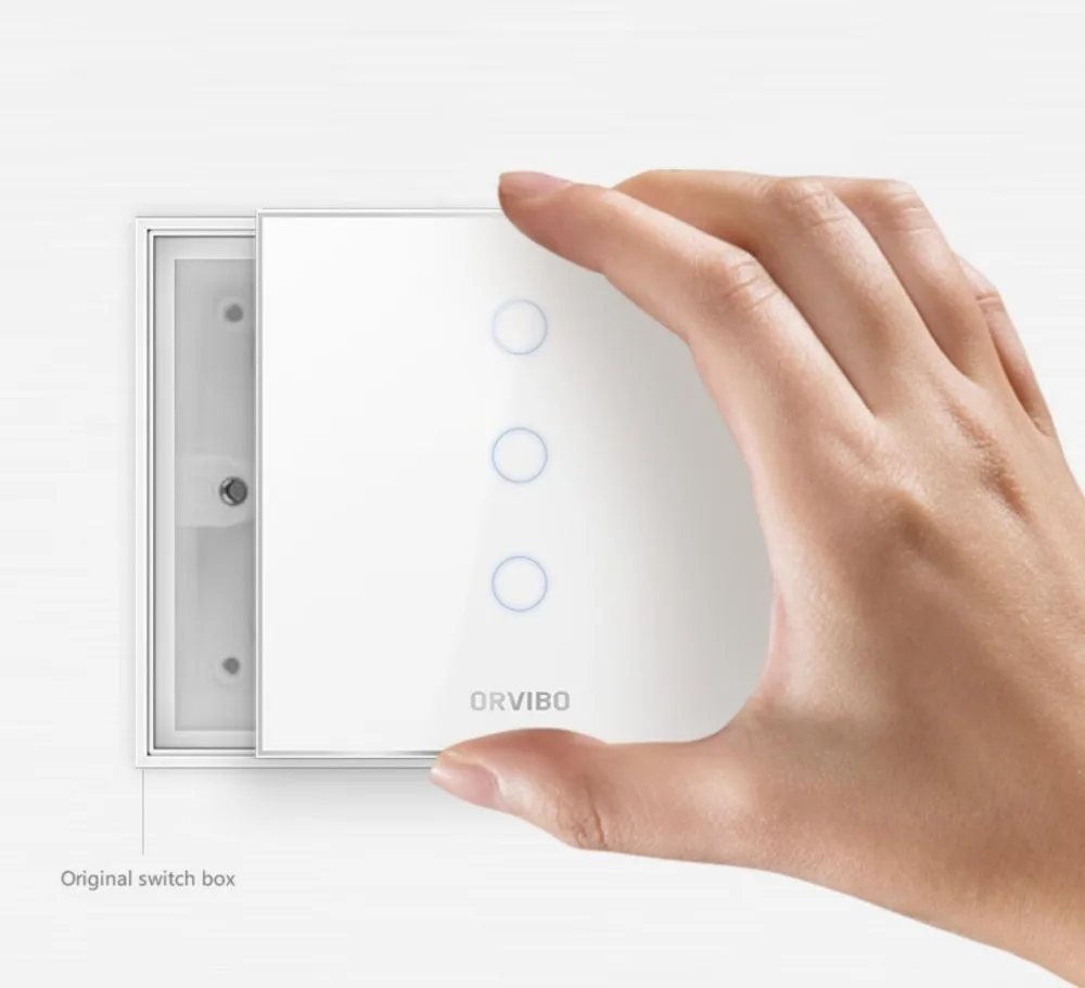 2021 Orvibo классические сенсорные смарт переключатели ZigBee с беспроводным