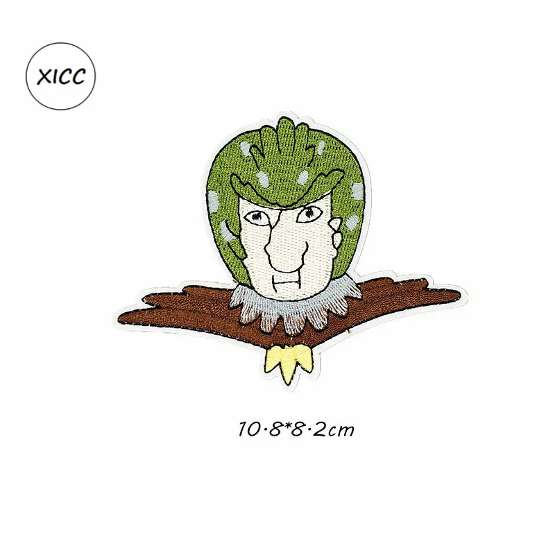 1PC -4 XICC мультфильм рисунок милый Рик и Морти блестки вышивка патчи для одежды гладить на переводе наклейки для аппликаций на одежде - Цвет: 1PC -4