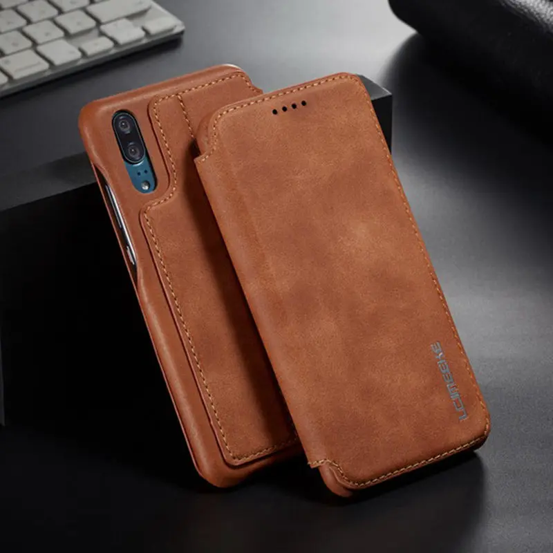 Чехол книжка P20 Pro для Huawei кожаный чехол защитный телефона P20Pro Магнитный