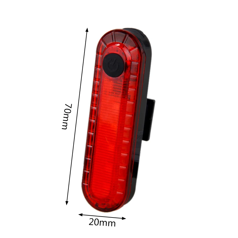 USB Перезаряжаемые велосипед хвост светильник светодиодный велосипедный