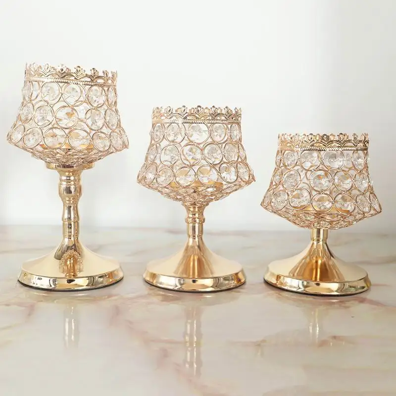 PEANDIM Свадебные канделябры центральные настольные подсвечники вечерние