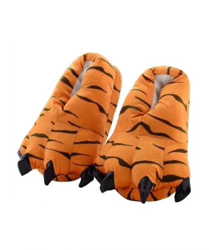 slippers Пижамные комплекты для взрослых, пижамы с обезьянкой, женские пижамы, одежда для сна, зимний Ночной костюм, цельная теплая одежда - Цвет: slippers
