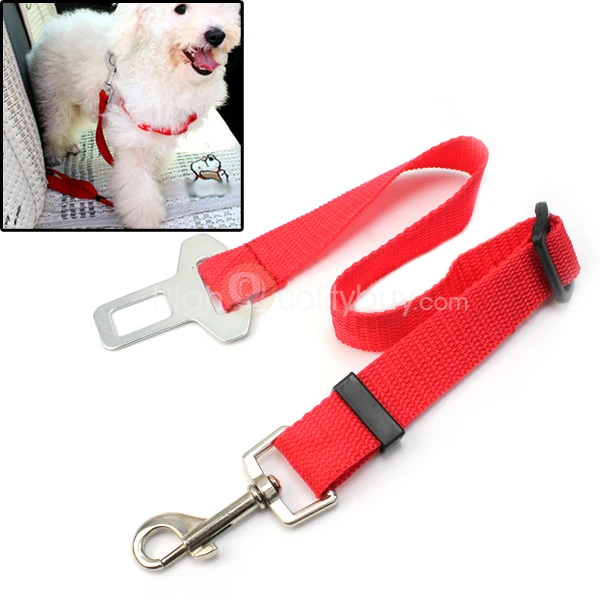 Новый Регулируемый ремешок из искусственной кожи|nylon leash|seat belt restraintpet harness |