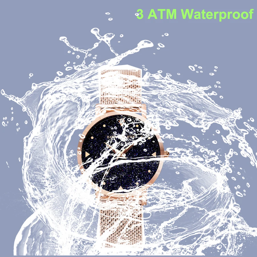 Звездное небо часы для женщин 2018 роскошные известного бренда браслет из