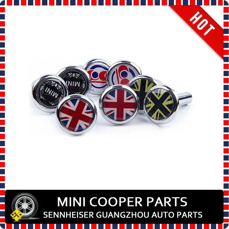 Новая хромированная мини кнопка дверного замка из АБС пластика для Mini cooper F55 F56 F57