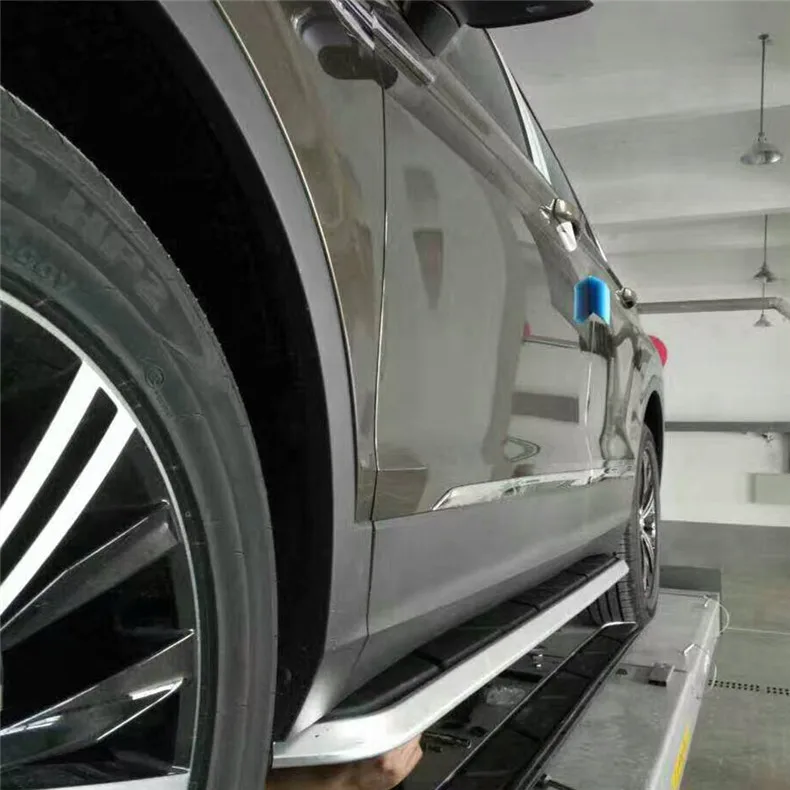 Алюминий подходит для VW Tiguan 2017 2018 2019 2020 боковая ступенчатая Беговая доска Nerf Bar
