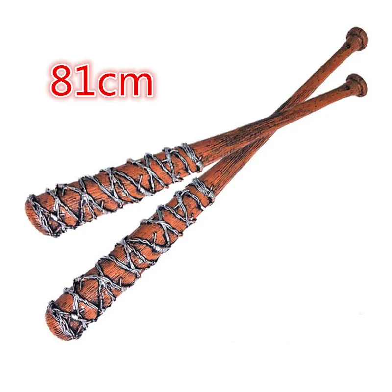 Бейсбольная Бита Ходячие мертвецы для косплея в масштабе 1:1 81 см декоративная