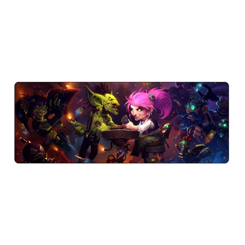 Большой игровой коврик для мыши 800x30 мм Hearthstone: Heroes of Warcraft компьютерная игра heartstone