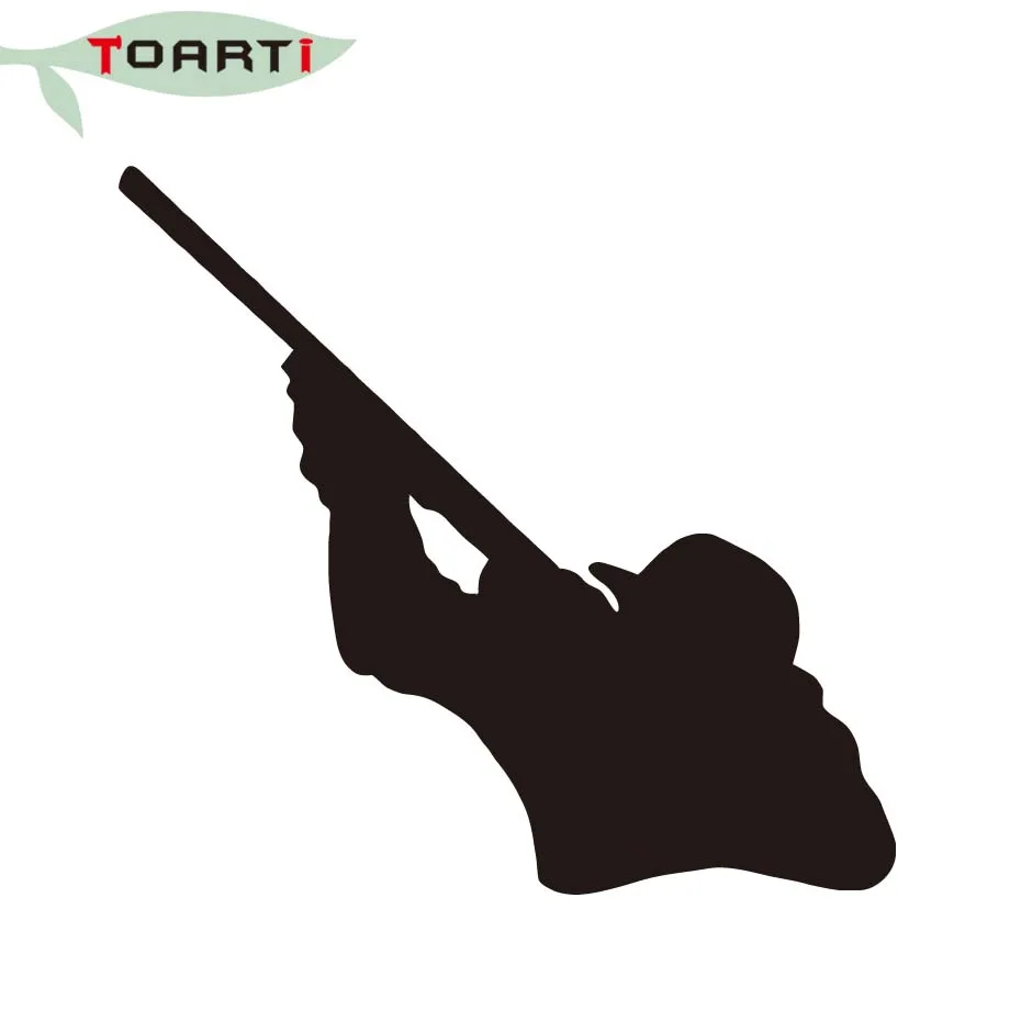 Утка гусь наклейка охотника Виниловая для стайлинга автомобиля Охотник съемка