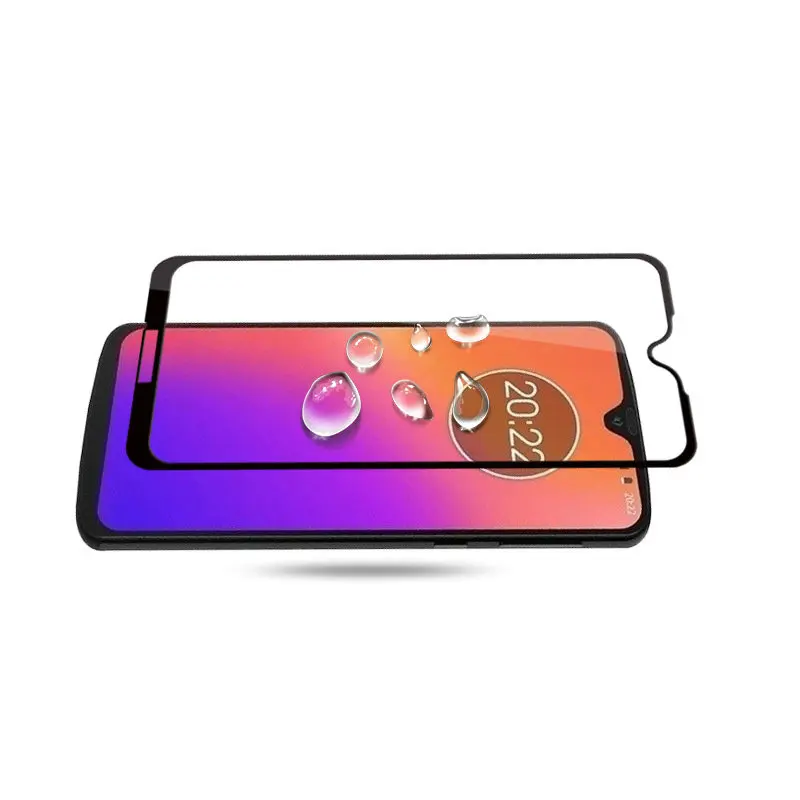3D закаленное стекло для Motorola Moto G7 Plus полное покрытие экрана Защитная пленка Power /