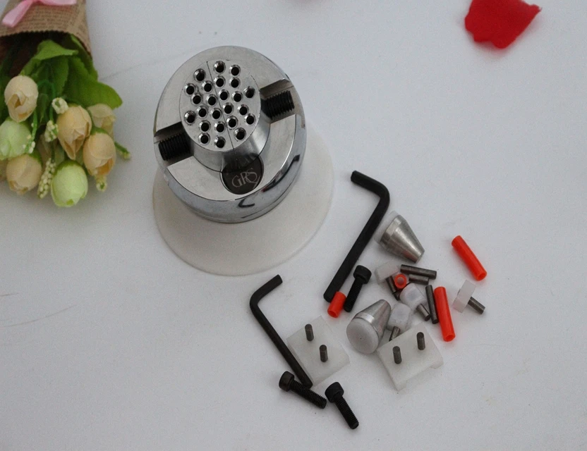 Маленькая тиска шариковая Алмазная установка 3 дюймовый гравировальный блок для