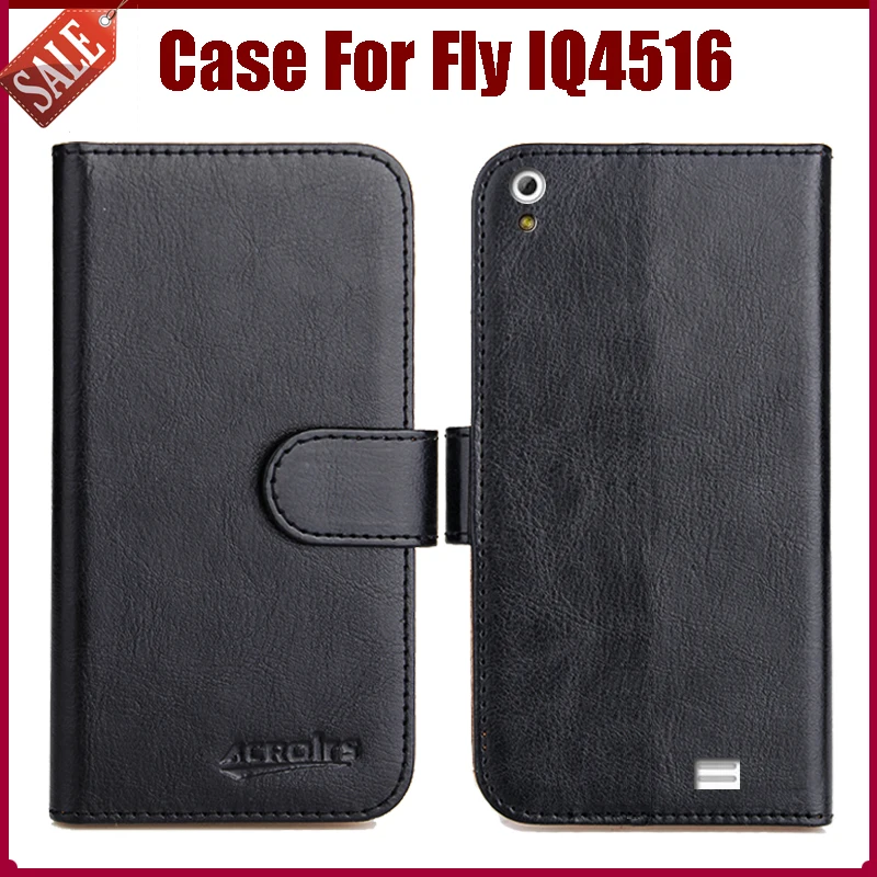 Чехол-книжка для Fly IQ4516 Tornado Slim Octa высококачественный модный кожаный