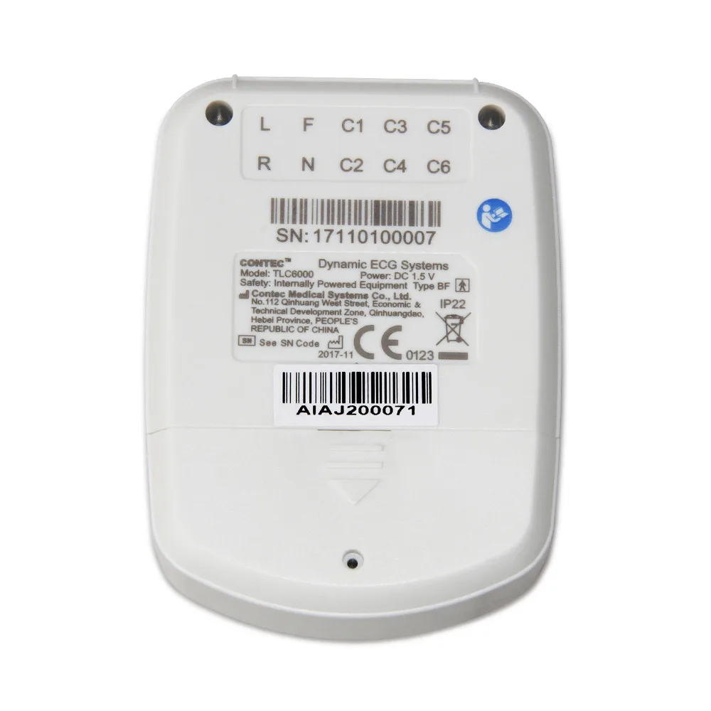 Contec производитель отправка TLC6000 Динамические 12 свинцовые ЭКГ Holter системы 48 часов