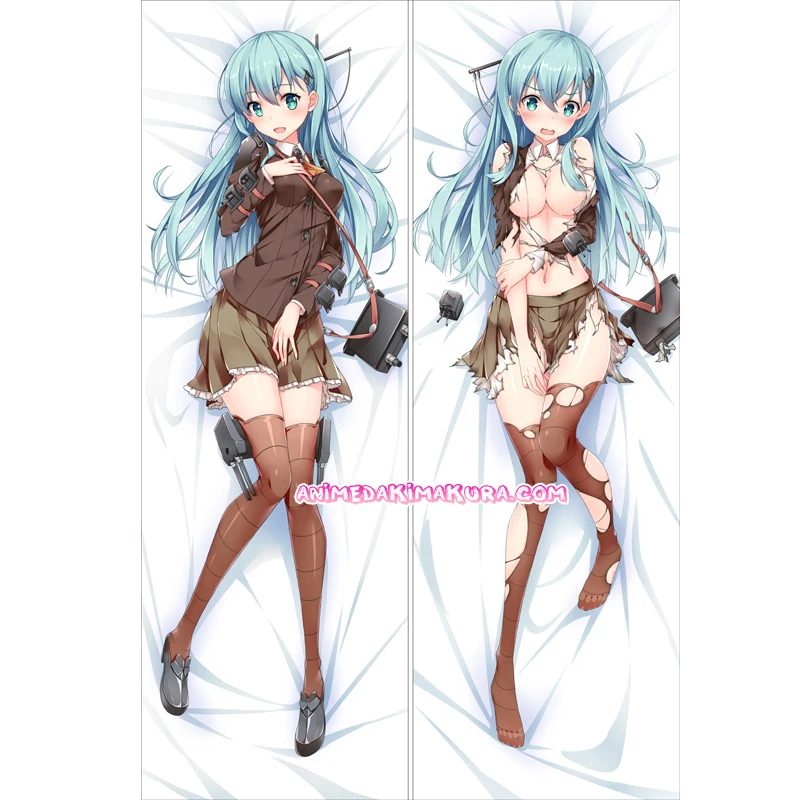Флотская коллекция Dakimakura Suzuya аниме девушка длинная подушка для объятий чехол