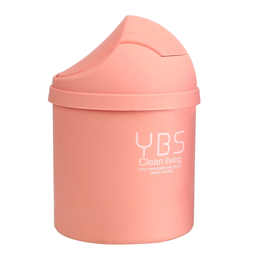Car-styling Car Garbage Can Trash Container Car Trash Rolling Cover Auto Accessories