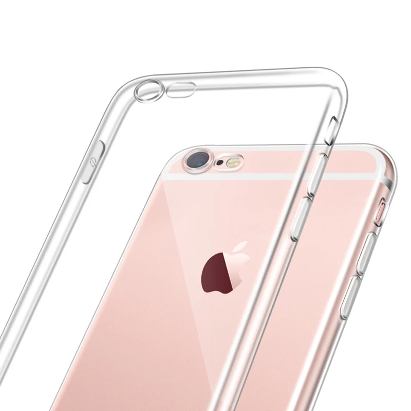Роскошный чехол для iPhone 11 X XS 8 7 6 s Plus, прозрачный Ультратонкий Мягкий силиконовый чехол из ТПУ для iPhone XR 8, Coque Fundas Capa