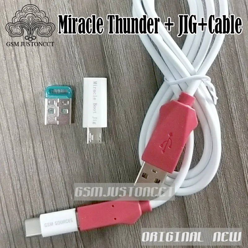 Новинка 2018 оригинальный ключ miracle thunder + boot jig кабель EDL Miracle Thunder pro miralce без коробки