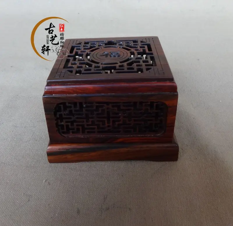 

Rosewood crafts "Laos rosewood incense box, horizontal incense products, means, factory direct sales
