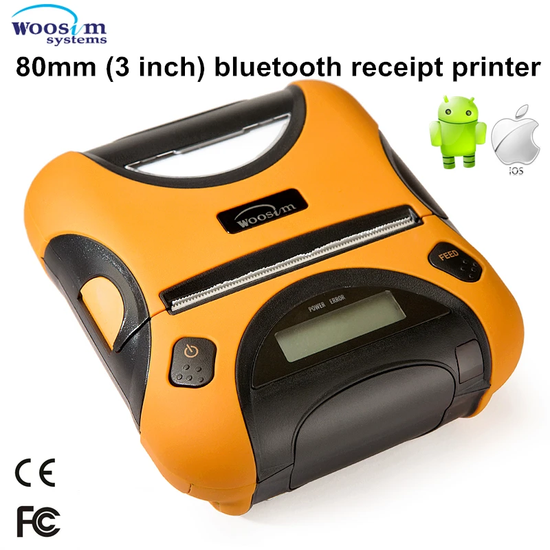 Woosim WSP I350 мини портативный мобильный пластиковый принтер для карт iphone и android|printer
