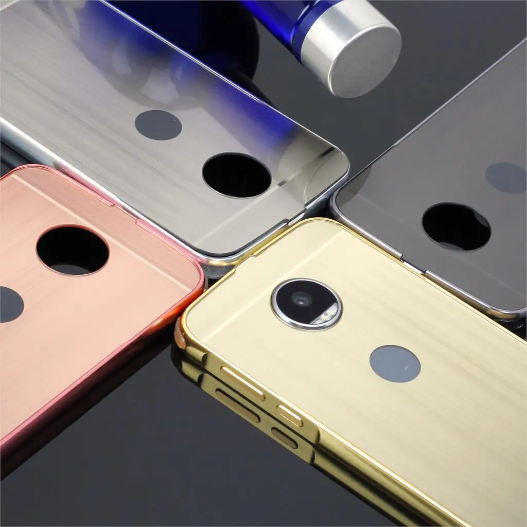 Противоударный Алюминий металлический чехол для Motorola Moto Z2 силы Z играть E4 G5 G5S