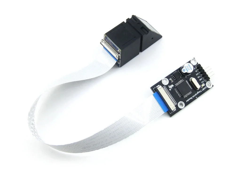 Module Waveshare Uart Fingerprint Reader Intelligent Features Stm32f205 Onboard Recording Matching Searching | Электроника