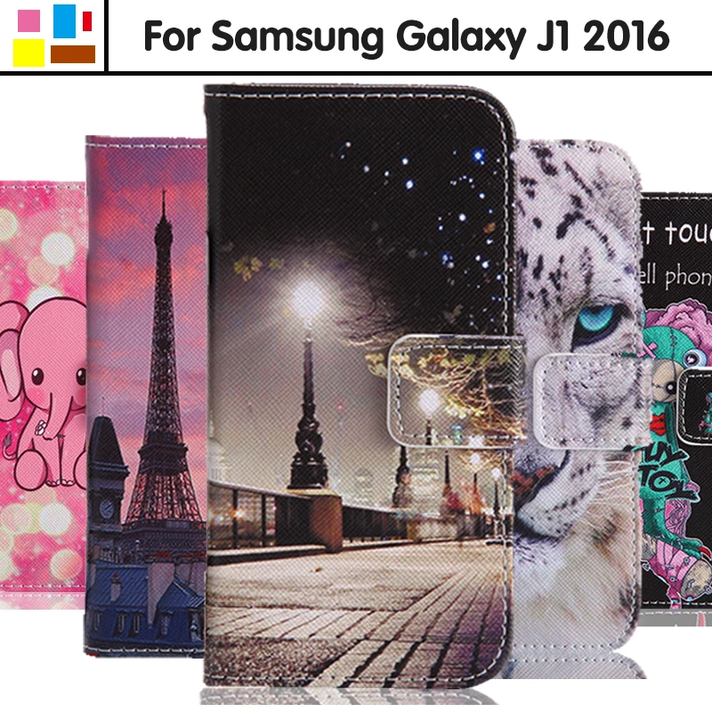 Case for Samsung Galaxy J1 J 1 120 2016 J120 SM-J120 J120F SM-J120F J120F/DS SM-J120f/ds J120h Leather Flip Cover Phone Cases | Мобильные