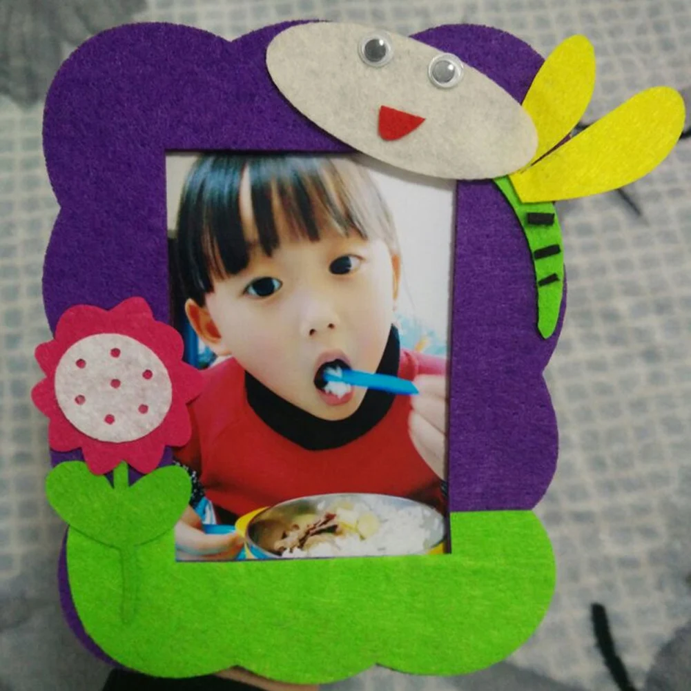 DIY 3D эва фоторамка для детей|frame puzzle|personalized jigsawpuzzle kids |